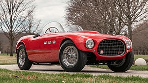 Ferrari 340 MM har en 4,1-liters V12-motor på  300 hästkrafter. Foto: RM Sotheby's