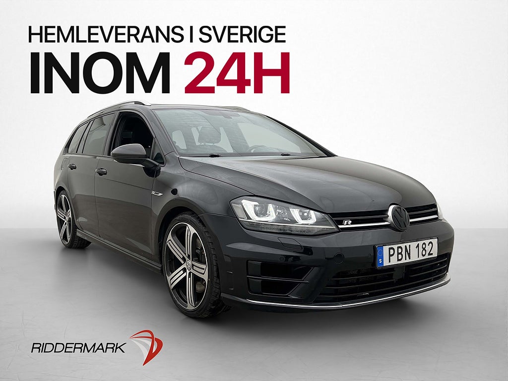 Volkswagen Golf R 4M 300hk DCC Pano Dynaudio Kamera CarPlay