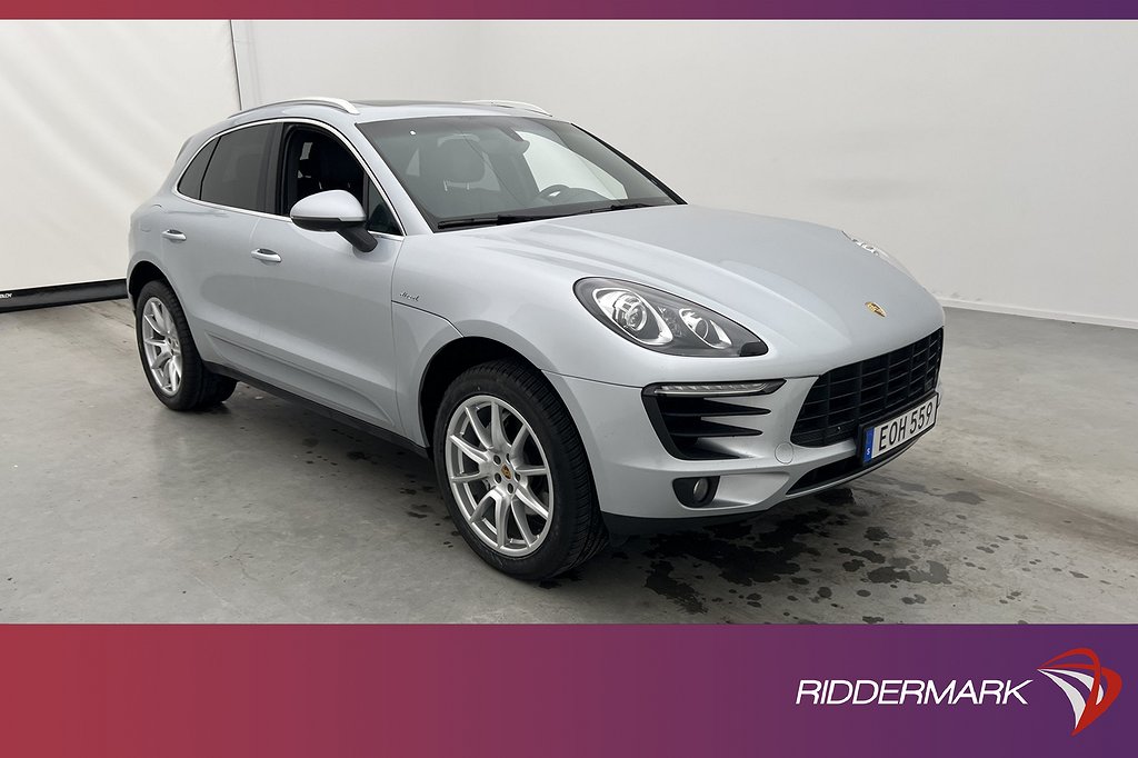 Porsche Macan Diesel 258hk Sport Chrono Pano BOSE Värm PDLS