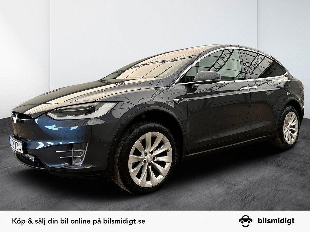 Tesla Model X 100D AWD Drag Uppgr. AP Klimat Leasbar 423hk