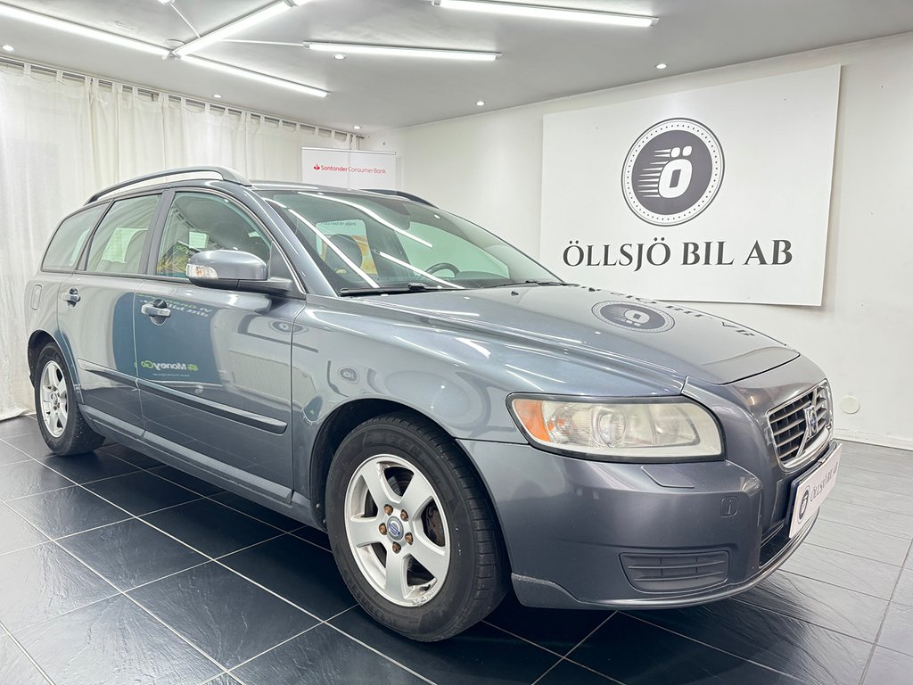 Volvo V50 1.8 Flexifuel Kinetic / Nybesiktigad 