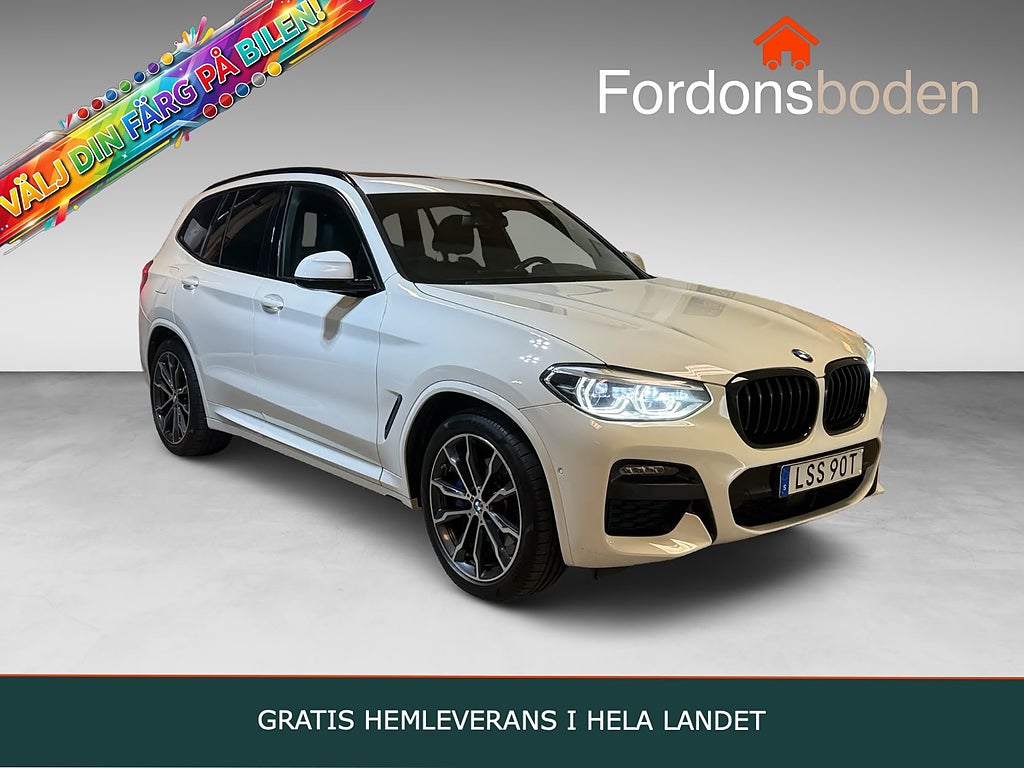 BMW X3 xDrive30e 292HK M Sport Pano H/K Drag Kamera