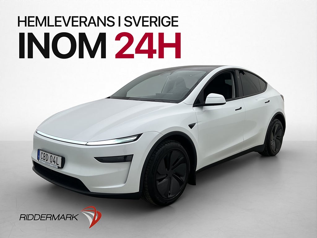 Tesla Model Y Standard Range Svensksåld Skärm-Bak Dragkrok