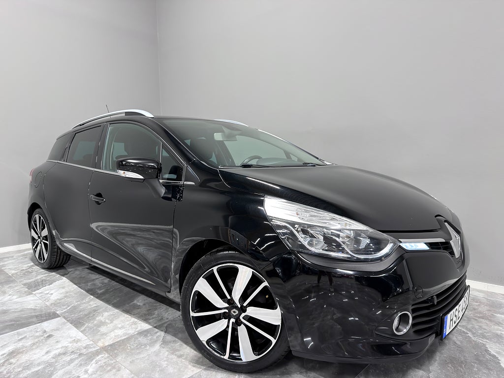 Renault Clio Sport Tourer 0.9 TCe/GPS/Drag/Värmare/Nyservad/Keyless
