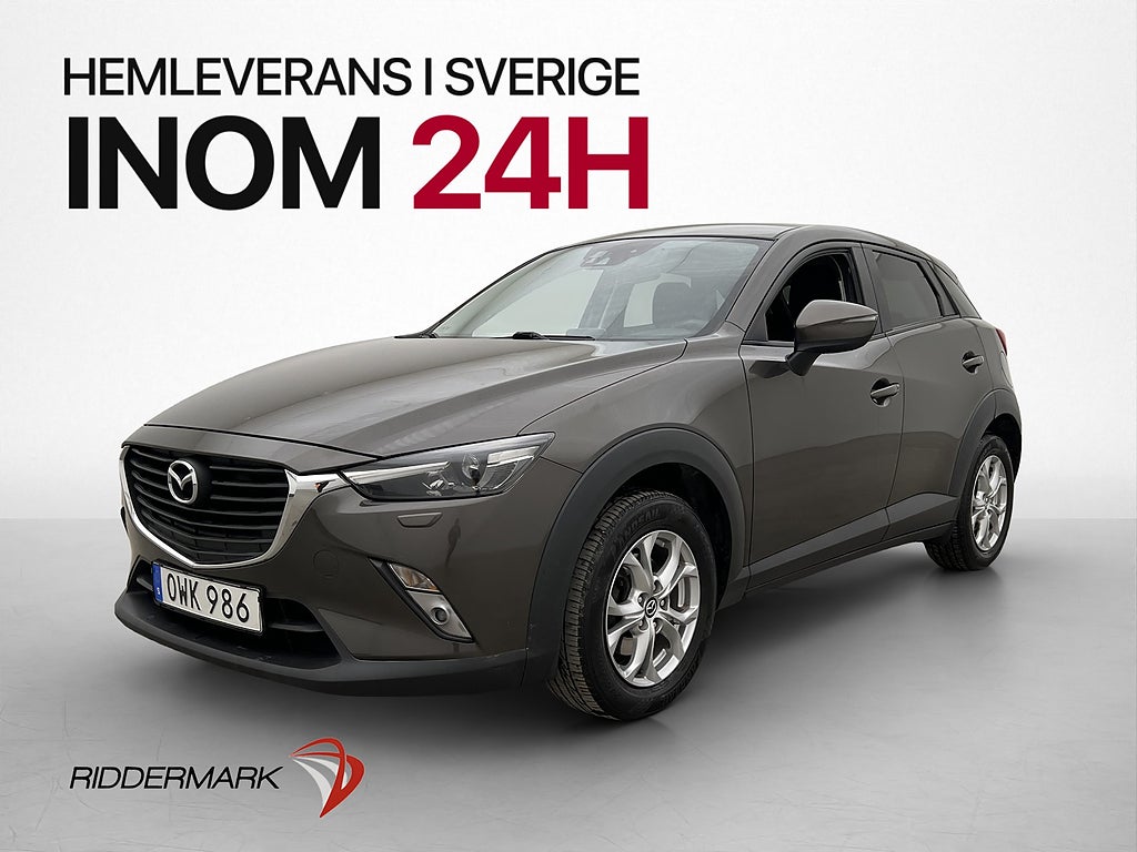 Mazda CX-3 SKYACTIV 120hk Vision Kamera Navi Sensorer