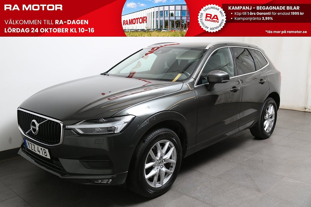 Volvo XC60 B4 Diesel 197hk Momentum Adv Edt II AWD H/K VOC Drag 2021