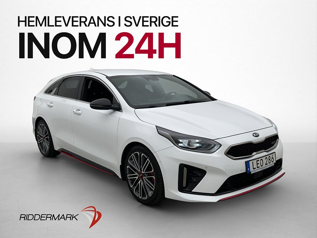 Kia ProCee'd GT 204hk Cockpit JBL M&K-Värm Kamera Navi Drag