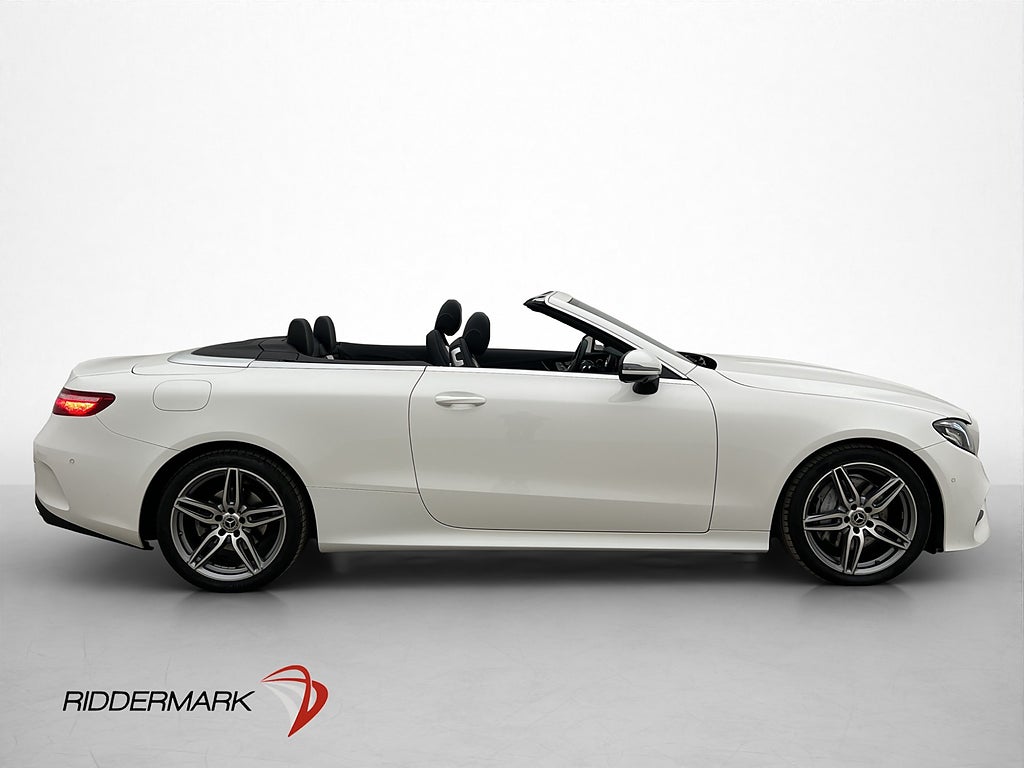 Mercedes-Benz E 200 Cabriolet 184hk AMG Line 360° Minnespkt