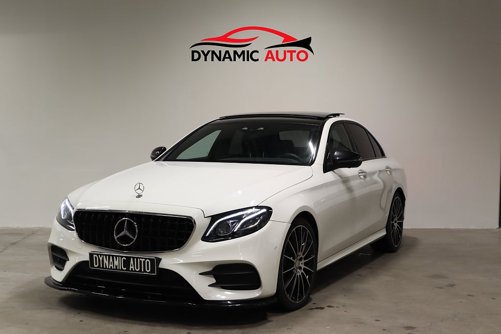 Mercedes-Benz E 220 d 9G AMG/PANO/CARPLAY/BELYSNING/360