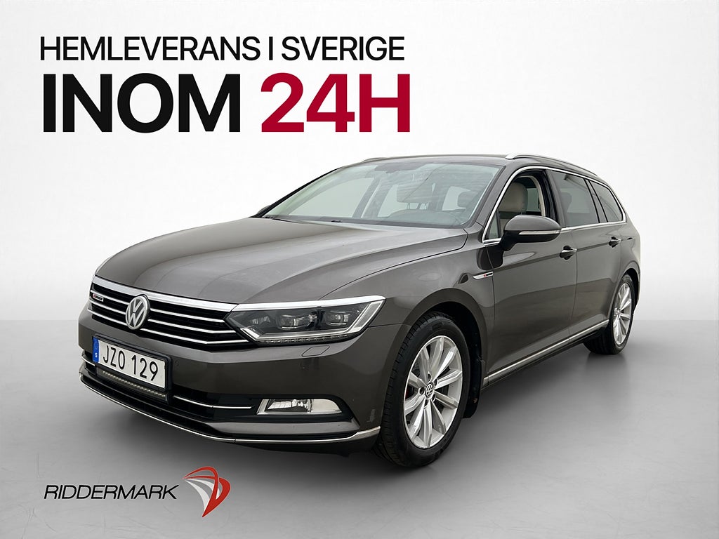 Volkswagen Passat 2.0 TDI 4M 190hk Kamera Halvskinn Drag