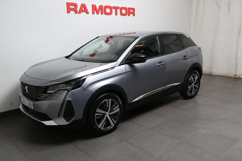 Peugeot 3008 1,2 PureTech 130 EAT Allure Aut Dragkrok 2022