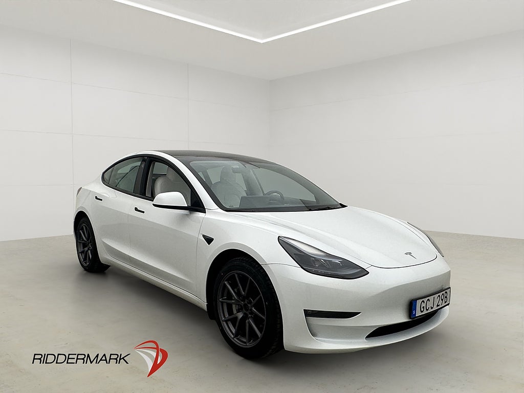 Tesla Model 3 Long Range AWD Pano AP Kamera Moms 1 Brukare
