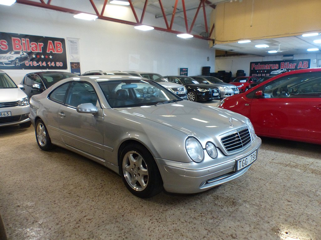 Mercedes-Benz CLK 200 Kompressor Coupé Automat Ny Besiktigad