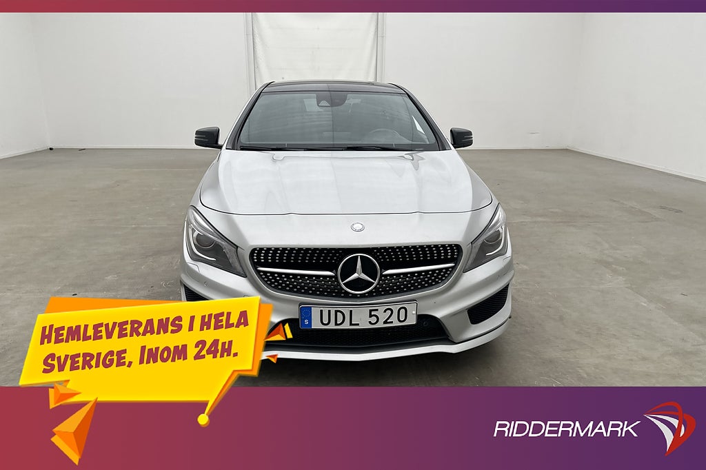 Mercedes-Benz CLA 220 d AMG Pano B-Kamera Skinn/Alcantara