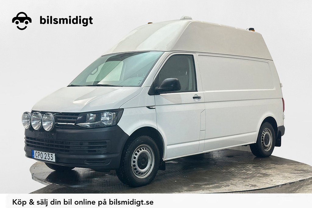 Volkswagen Transporter T32 2.0 4M Drag V-inredd Värmare Moms