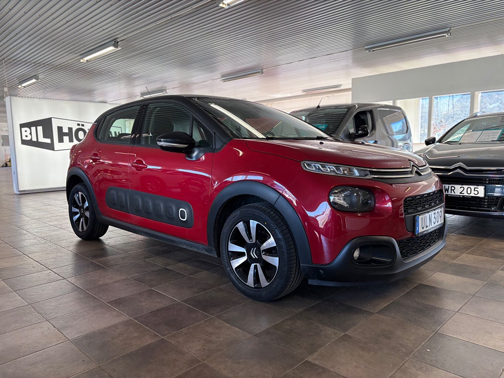 Citroën C3 1.2 PureTech 82 Euro 6 Årsskatt: 360:- 
