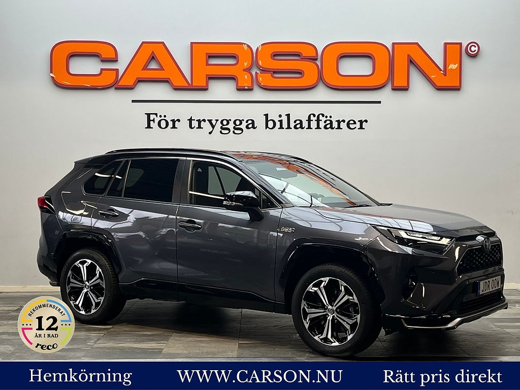 Toyota RAV4 Plug-in Hybrid E-CVT 306hk Style Carplay B-kamera Drag