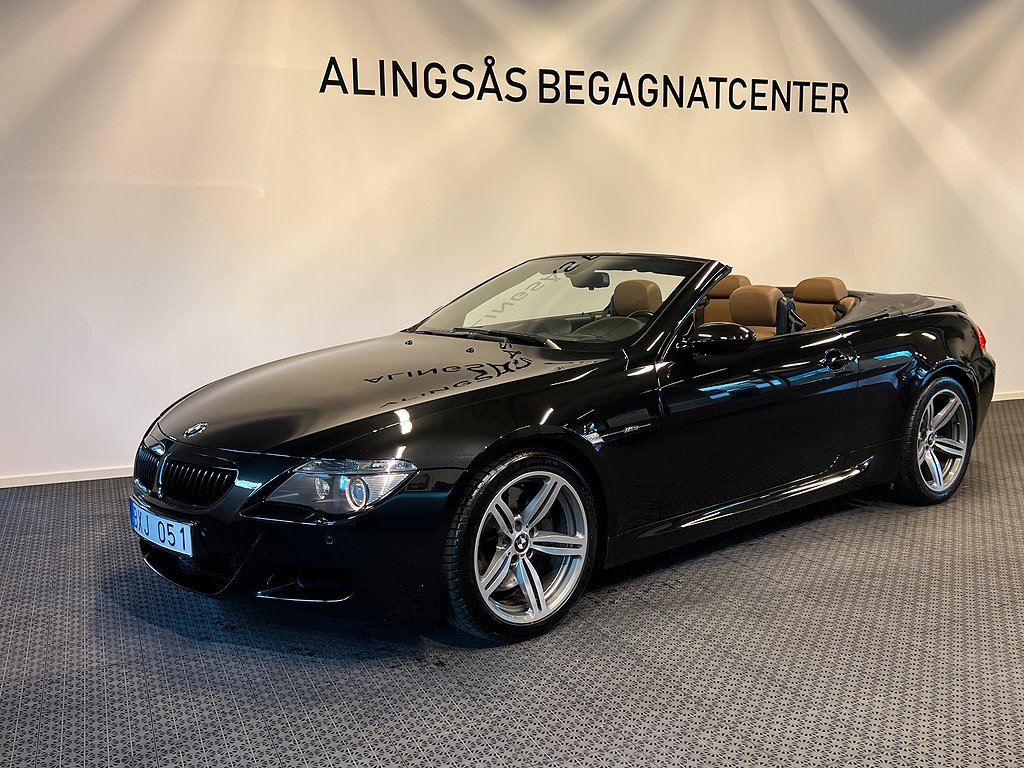 BMW M6 Convertible Euro 4 V10 507hk Nyservad 