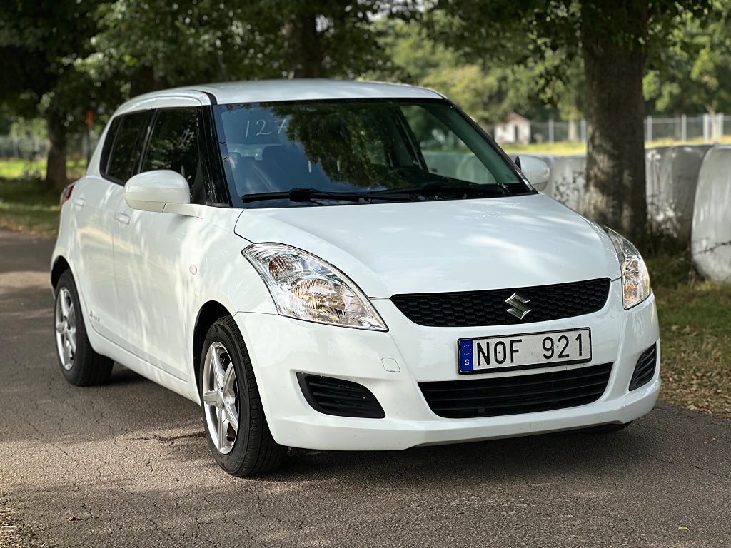 Suzuki Swift 1.2 VVT Svensksåld, Jättefint Årsskatt 470