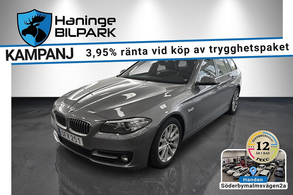 BMW 520d xDrive Touring/SUPERDEAL 3.95%/BT/KEYLESS/KAMKEDJA