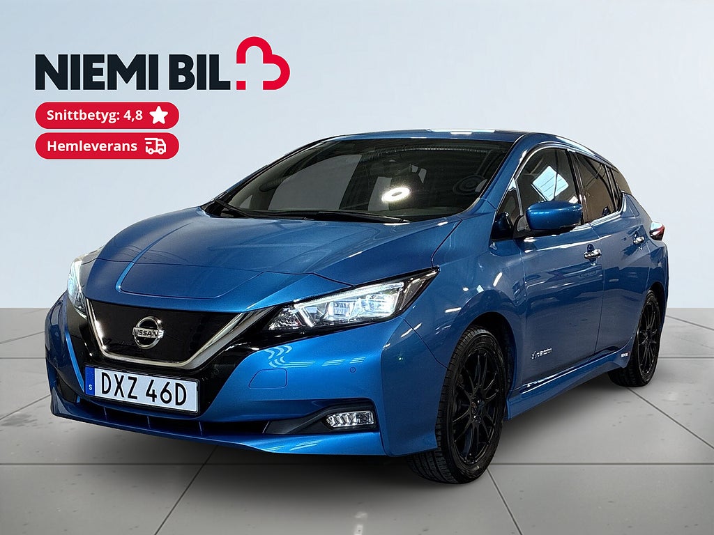Nissan Leaf Farthållare 360 BOSE Navigation Läder ISOFIX BT S&Vhjul