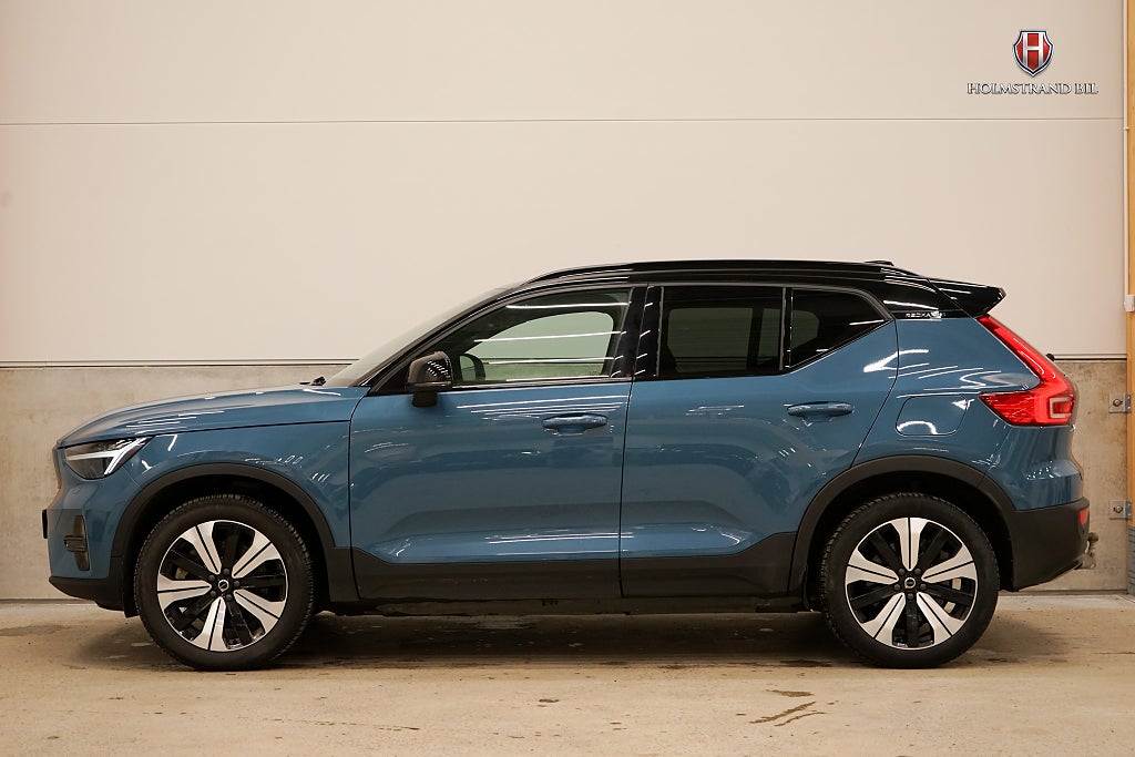 Volvo XC40 Recharge Twin motor AWD Drag Värme Kamera Carplay MOMS
