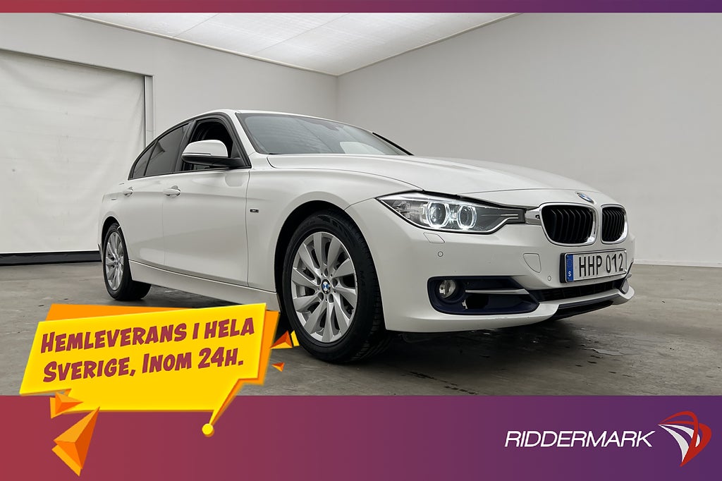BMW 320 d Sedan 184hk Sport line P Sensorer H/K Skinn