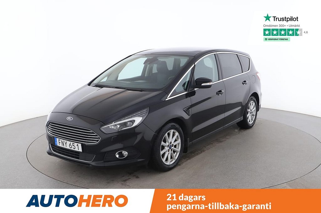 Ford S-Max / 180 HK / AWD / Motorvärmare, Backkamera, PDC