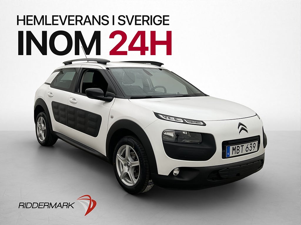 Citroën C4 Cactus 1.2 PureTech 82hk Sensorer Farthållare