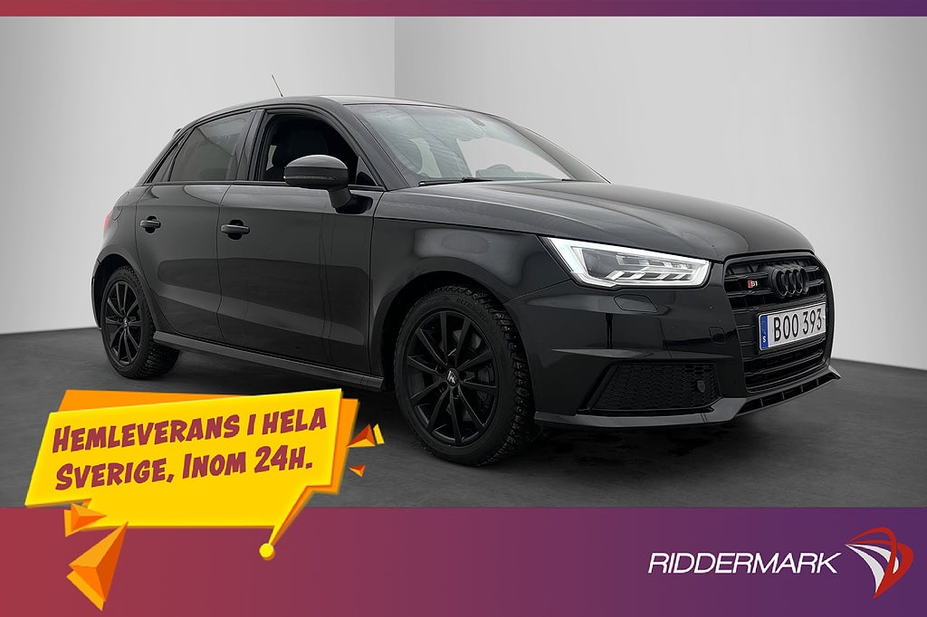 Audi S1 Sportback 231hk Quattro BOSE Farthållare