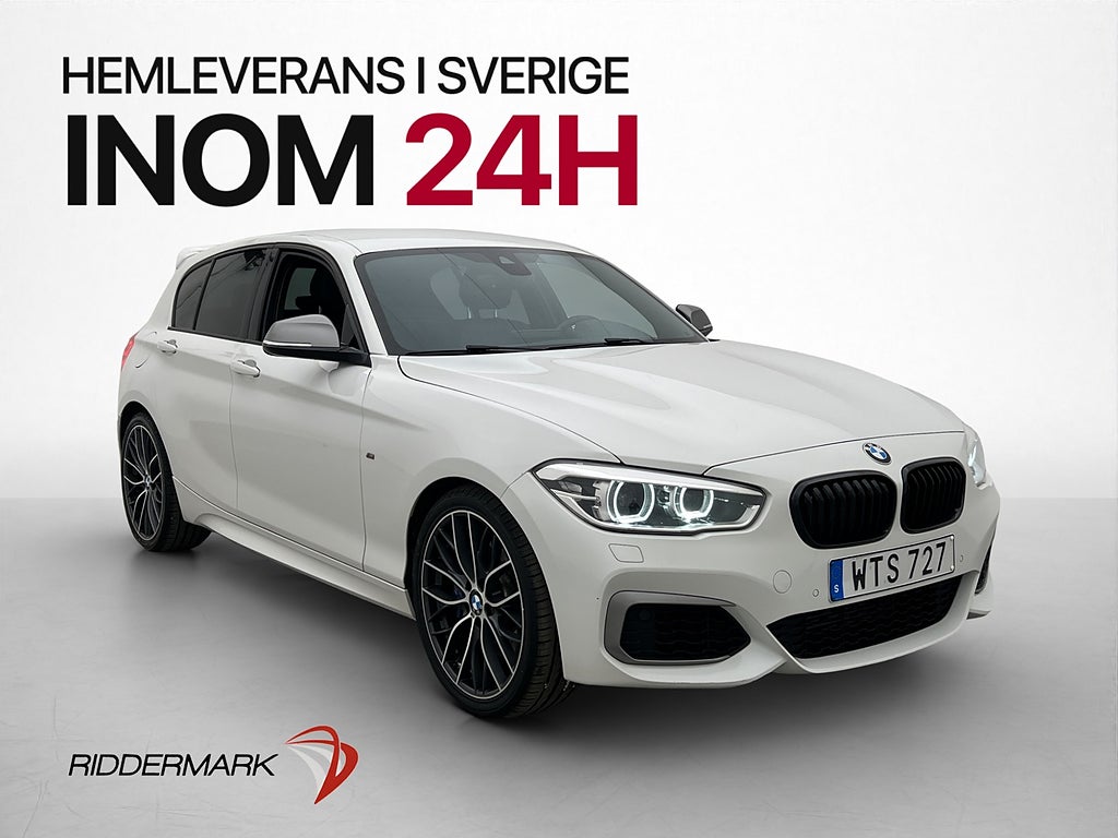 BMW M135i xDrive Skinn H/K Sportavgas 18" Performance 326hk