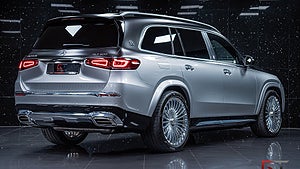 Mercedes-Benz GLS 600 Maybach har en fyrliters V8-motor på 558 hästkrafter. 