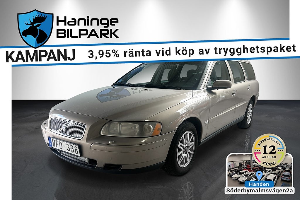 Volvo V70 2.4 BUSINESS SUPERDEAL 3.95% DRAG / FARTHÅLLARE