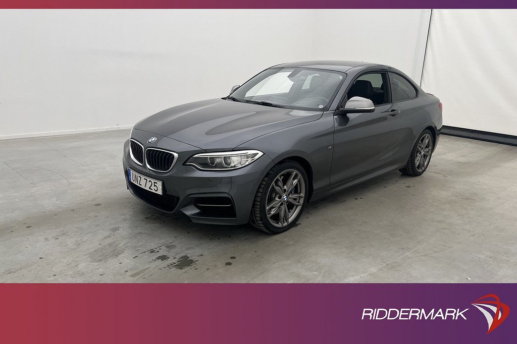 BMW 340 M240i xDrive Coupé hk H/K Navi Skinn Keyless Rattvärm