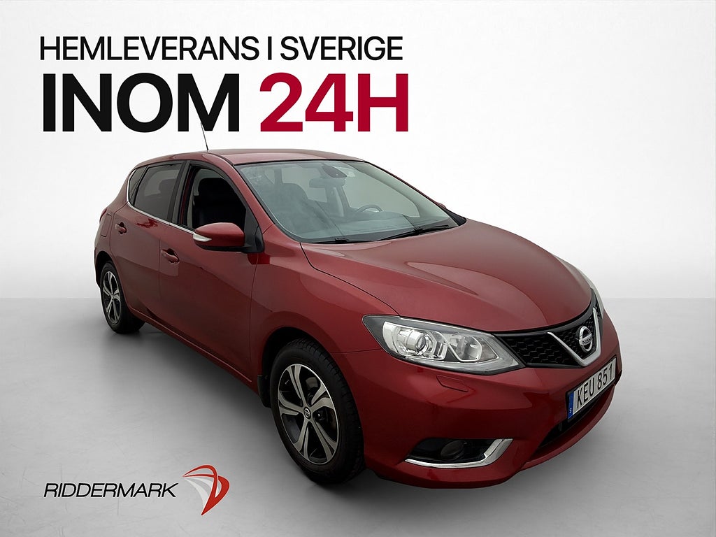 Nissan Pulsar 1.2 115hk N-Connecta Kamera Navi Farthållare