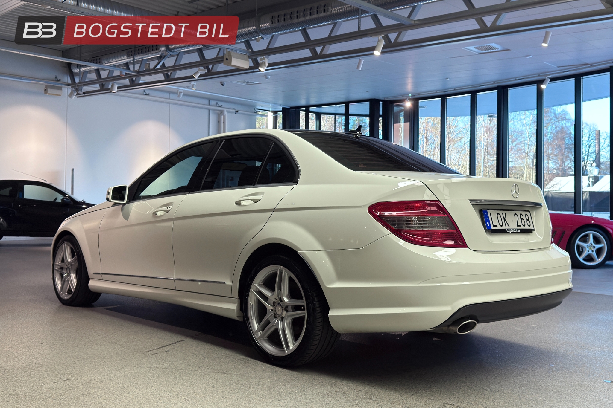 Mercedes-Benz C 220 CDI AMG Sport Avantgarde|Panorama|Svsåld 2011 - miniatyr 23