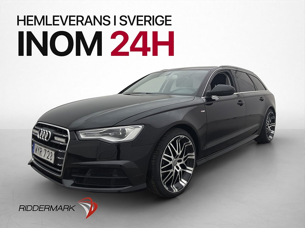 Audi A6 2.0 TDI ultra 190hk S-Line Dragkrok P-Sensorer