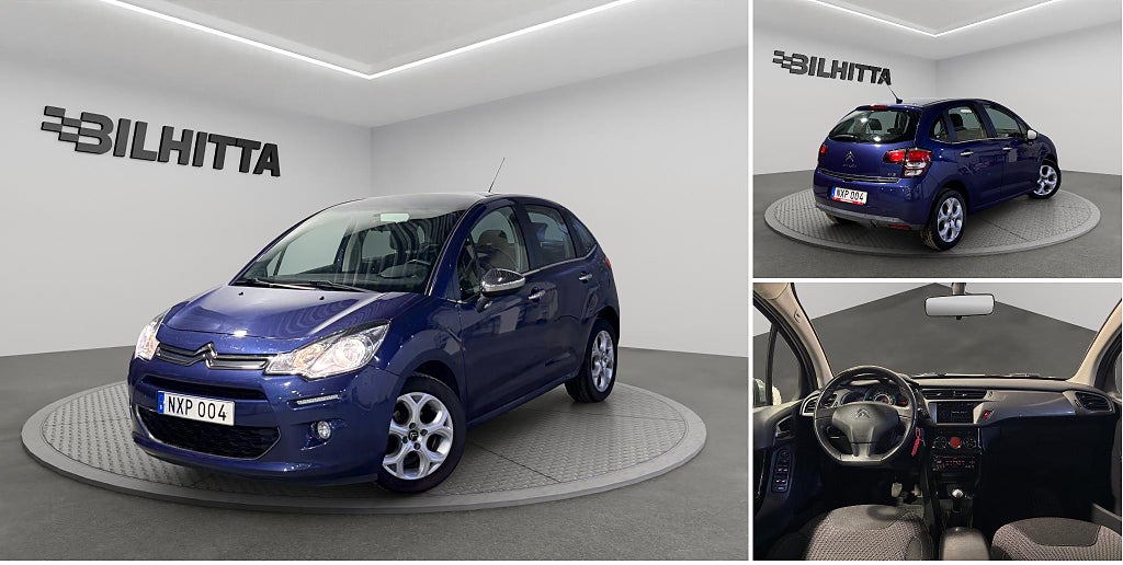 Citroën C3 1.2 VTi Euro 5 . Endast 9700 Mil  och 3 ägare! 
