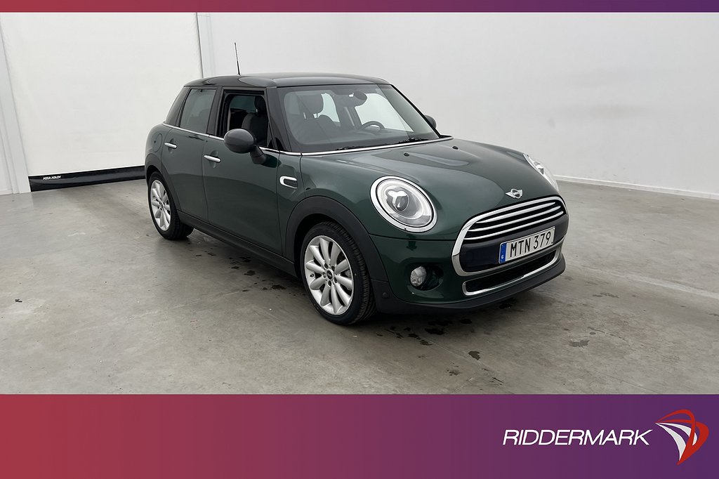 MINI Cooper D 5-dörrar 116hk Chili Halvskinn Sensorer