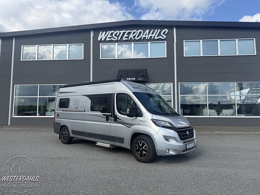 Knaus Boxstar 600 ME (AC, Drag, Långbäddar, 6m)