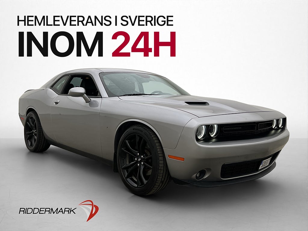 Dodge Challenger 3.6 V6 309hk Kamera Alpine CarPlay Rattvärm
