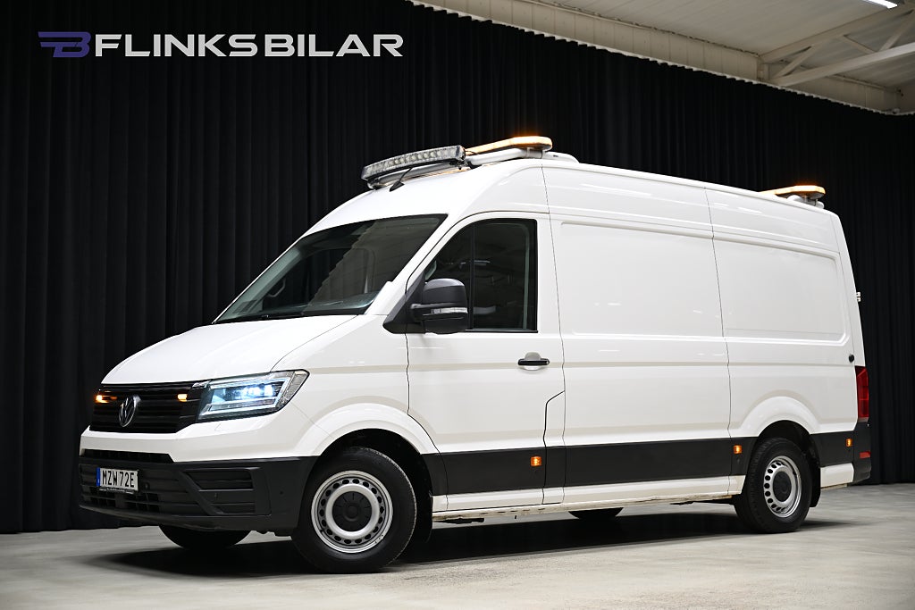 Volkswagen crafter 177HK Automat|Servicebil|Inredd|Uppvärmt-skåp|NyKamrem
