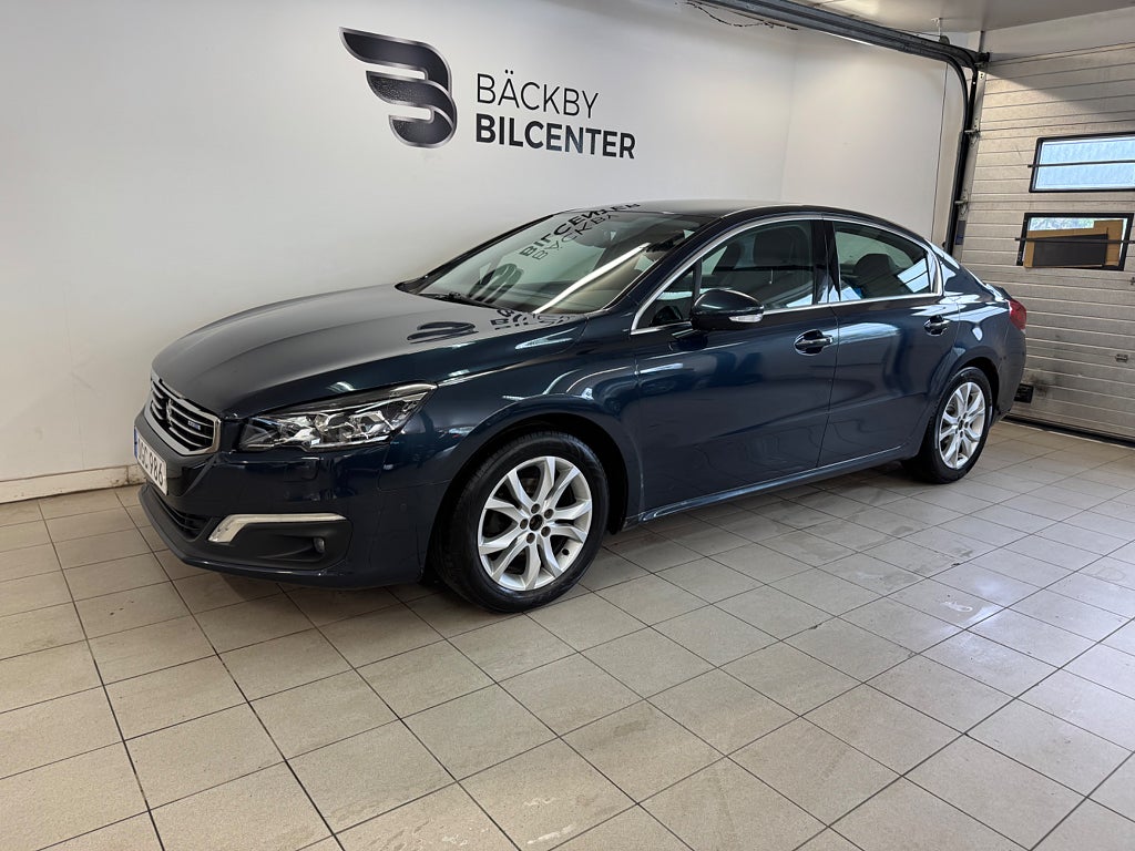 Peugeot 508 1.6 BlueHDi 120 8v EAT Euro 6/Kamera/Värmare/Drag/Navi 