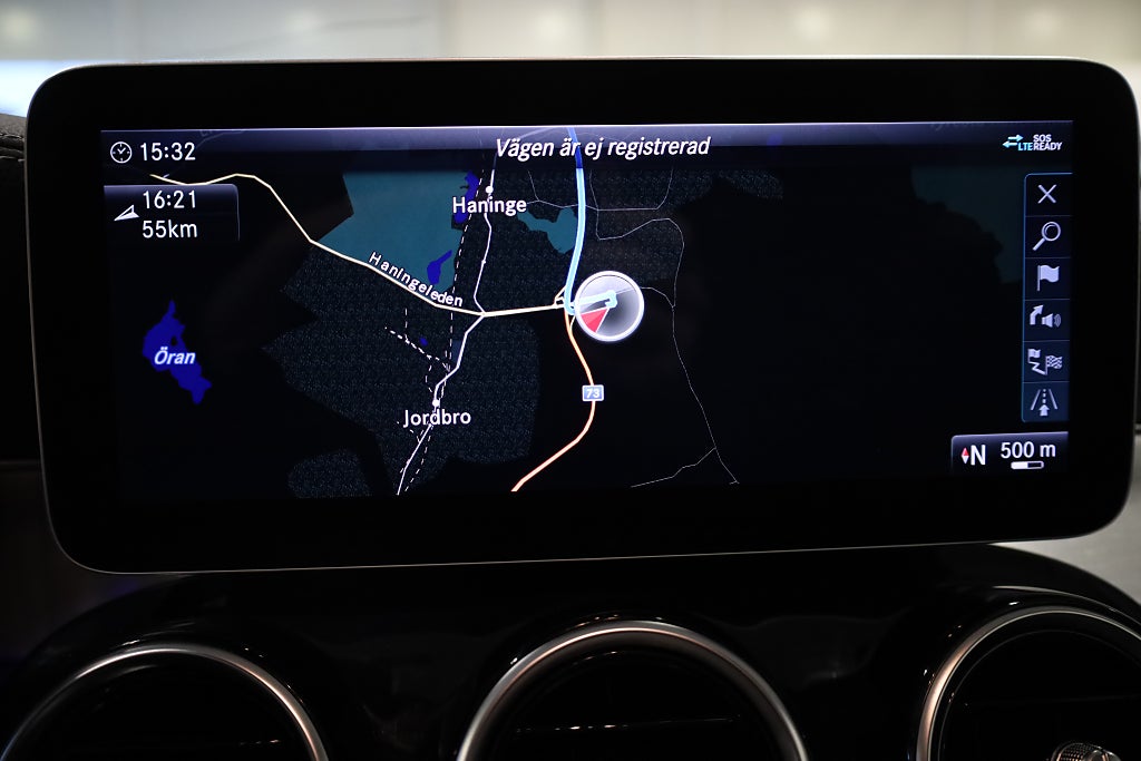 Mercedes-Benz C 300 T e AMG Night-EDT Drag Värmare Kamera Navi