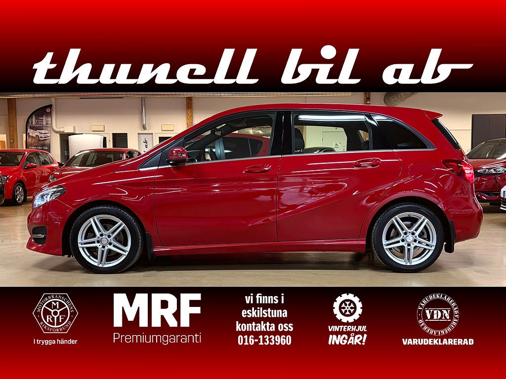 Mercedes-Benz B 200d 4MATIC Progressive 136HK-AUT-VHJUL-BKAMERA-CARPLAY