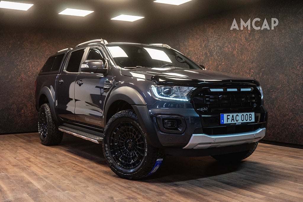Ford Ranger 2.0 4x4 Wildtrak | MOMS | Kåpa | Breddare | 3633 kr/mån