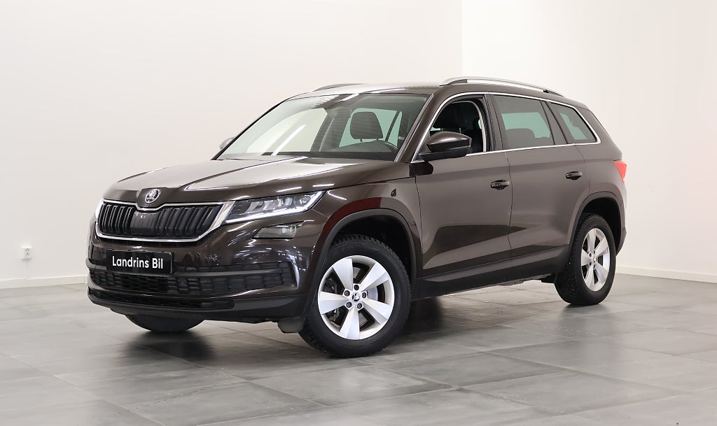 Skoda Kodiaq 2.0 4x4 Businessline Canton Drag 1Ägare V-Hjul 7-Sits