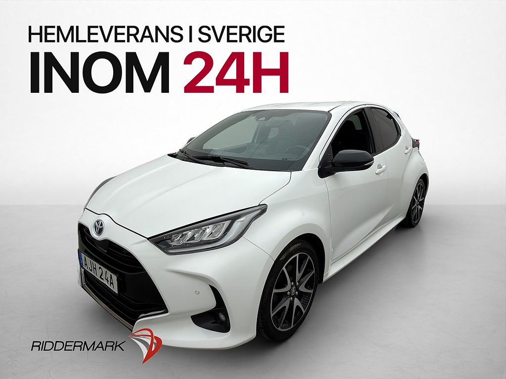 Toyota Yaris Hybrid Style Endast 360:- skatt Adaptiv-fart