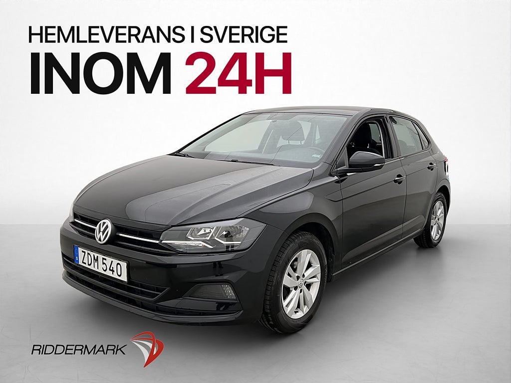 Volkswagen Polo 1.0 TSI 95hk Farthållare Nyservad