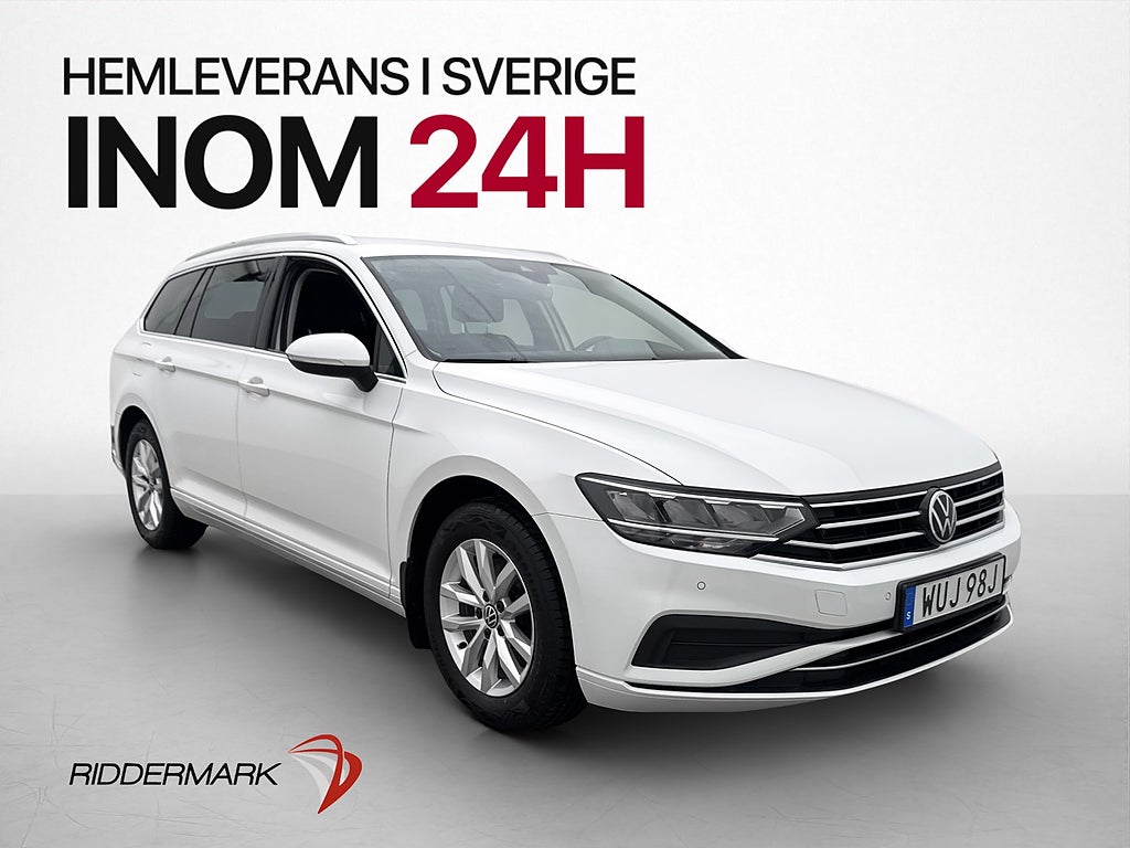 Volkswagen Passat 1.5 TSI 150hk Cockpit Kamera CarPlay Drag